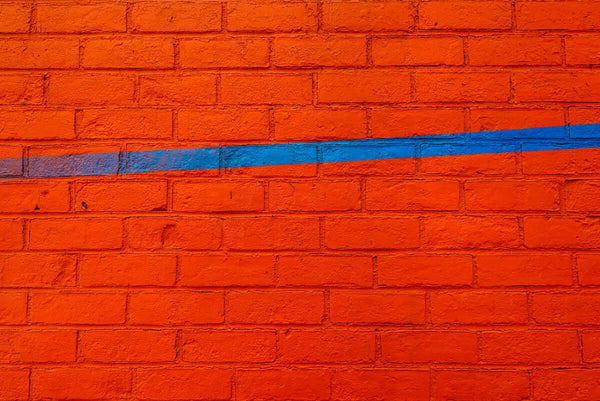 Brooklyn New York graffiti bricks