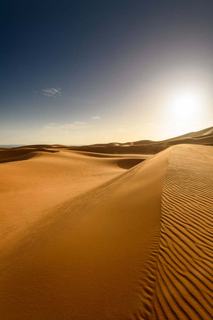 Sunset at Sahara Desert, Merzouga Morocco