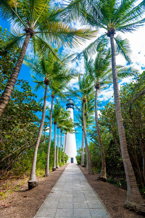 Key Biscayne lighthouse Florida