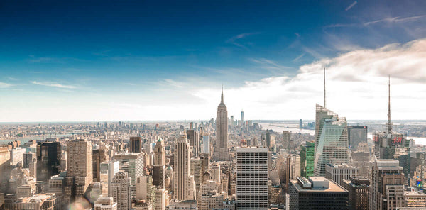 New York City panoramic skyline
